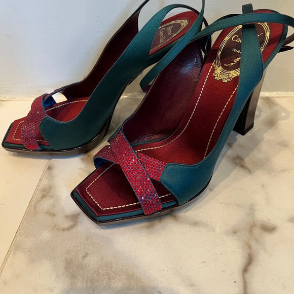 NWOT - Rene Caovilla High - Heeled Pumps - Picture 8 of 12